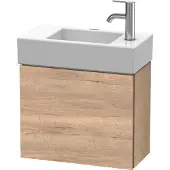 Duravit L-Cube Waschtischunterbau wandhängend, 1 Tür, Anschlag rechts, 480x400x240mm, LC6246R5555