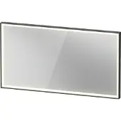 Duravit LED-Lichtspiegel Sensor weiß L-Cube 130x70x6cm, 36W, gra m, Sen., Dimm., wd