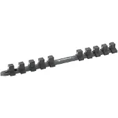 Stahlwille Steckschlüsselleiste 10 Halteklammern L.255 mm