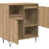 vidaXL Sideboard 2 stk. Artisan-Eiche 60 x 35 x 70 cm