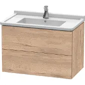 Duravit Waschtischunterschrank L-Cube 82x46,9cm, Ei marm., 2 Schub., wandhängend