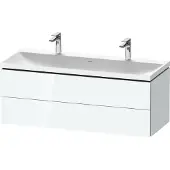 Duravit Möbel-Set L-Cube 120x48x48cm, m 2 HL, 2 Schub., we. hgl