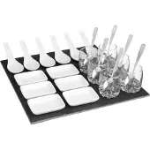 5 Five Aperitif-set 25-teilig Mit Schieferplatte