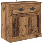 vidaXL Highboard Altholz 70 x 35,5 x 67,5 cm Holzwerkstoff