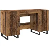 Syfax Schreibtisch Altholz Holzwerkstoff 140 x 50 x 75 cm