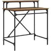 Syfax Schreibtisch Altholz 80 x 50 x 90 cm Holzwerkstoff