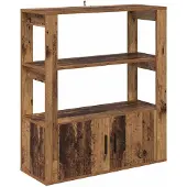 Syfax Sideboard Altholz 30 x 80 x 90 cm Holzwerkstoff