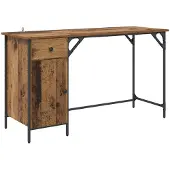 Syfax Computertisch Altholz 131 x 48 x 75 cm Holzwerkstoff