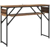 Syfax Konsolentisch Altholz Holzwerkstoff 105x30x75cm