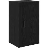 Syfax Sideboard Schwarz Eichen-Optik 40 x 33 x 70 cm Holzwerkstoff