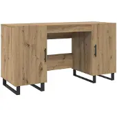 Syfax Schreibtisch Artisan-Eiche Holzwerkstoff 140 x 50 x 75 cm