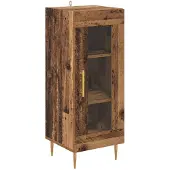Syfax Sideboard Altholz 34 x 34,5 x 90 cm Holzwerkstoff