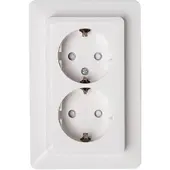Kopp 927713009 Steckdose2-fach KiSi HK02arkt
