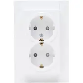 Kopp 940232004 HK07-Schutzkontakt-Steckdose 2-fach erhöhter