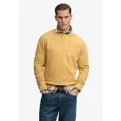 Superdry für Herren. M2014483A Vintage Sweatshirt Toanl gelb (XXL), Lässig, Baumwolle, Senf