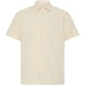 Blend Kurzarmhemd "Kurzarmhemd BHAurel", Herren, Gr. XXL, N-Gr, beige (bleached sand), Obermaterial: 100% Baumwolle CO., Hemden Kurzarmhemd