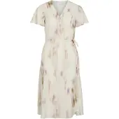 Vila Vikalia Kurzärmeliges Maxikleid