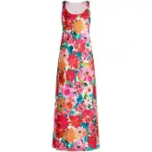 Vera Mont Sommerkleid "Blumenkleid mit Print", Damen, Gr. 40, EURO, bunt (gelb, pink), Obermaterial: 100% Polyester PES., Kleider Sommerkleid