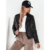 Dstreet Lederjacke für Frauen Bailo schwarz S
