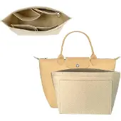 OEM Vilten Organizer-Set für Handtasche, beige, L