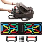 Markenlos Push Up Board - Faltbares Design, Vielseitige Trainingseinheiten - 12-in-1
