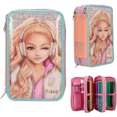 TOPModel 0414100, Hartschalenetui für Stifte, Polyester, Zink, Polyvinylchlorid (PVC), Polyethylenterephthalat, Polypropylen (PP), Mehrfarbig, Abbildung, Drinnen/Draußen, Junge/Mädchen