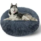 Markenlos Hundebett – Rundes Design, Warm und Gemütlich