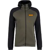 Ajungilak - Stretch Hooded ML Jacket - Fleecejacke Gr XXL braun/schwarz