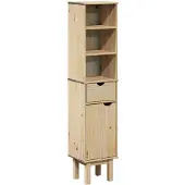 Syfax Badschrank OTTA 35x30x159 cm Massivholz Kiefer