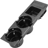 OEM Becherhalter Mittelkonsole Auto Kfz E46 99-06 Carbon