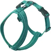Hurtta Casual Y-Geschirr peacock (petrol), Größe: 60 - 70 cm