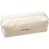 OEM Korduroy-Tasche, uni, schwarz, melkwit, für Schüler, Büros, Reisen