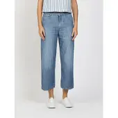 Gang Weite Jeans "94CAROL CULOTTE" Light Denim, 5-Pocket-Stil