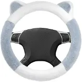 OEM Winter Fahrradhelm 38 cm – Universal – Hellblau/Weiß
