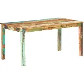 Syfax Esstisch Altholz Massiv 160x80x76 cm
