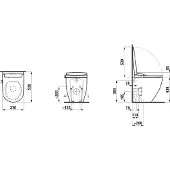 Laufen H603890000S002 WC-Sitz+Deckel CLEANET PRO