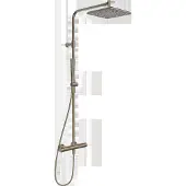 Hansa Regenbrause-Thermostat HANSAAURELIA Wd-mont., 1-strahl., eck., bron geb.