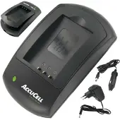 AccuCell Ladegerät passend für Akku Olympus Li-70B