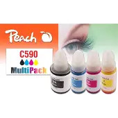 Peach PI100-440, Schwarz, Cyan, Magenta, Gelb, 135 ml, 70 ml, 4 Stück(e), 6000 Seiten, Multipack