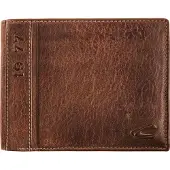Camel active 1100000002199 "Melbourne", Herren, braun, Leder, Antik-Look, Kleinlederwaren 1100000002199, aus hochwertigem Rindsleder mit kernigen Nähten im Used Look