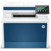 HP Color LaserJet Pro LaserJet Pro 4302dw Wireless Multifunction Farbe Drucker, Kopierer, Scanner; Duplex, Laser, Farbdruck, 600 x 600 DPI, A4, Direktdruck, Blau, Weiß