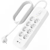 Belkin SRB003vf2M-V2 Weiß 8 AC-Ausgänge 2 m