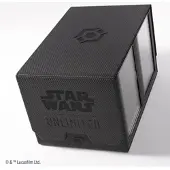 GameGenic Double Deck Pod für Star Wars: Unlimited, schwarz, 2-fach, UV-Schutz