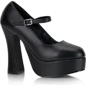 DemoniaCult DOLLY-50 Damen Pumps von , Schwarz , EU 42, US 12