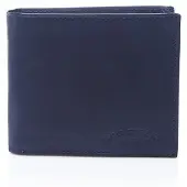 Bag Street Große Herren-Lederbrieftasche in Dunkelblau C65