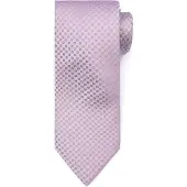 Suitable Seide Krawatte Small Dots Rosa