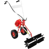 OEM Rasenkehrmaschine, 1,7 PS Leistung, langlebige Bauweise, Rot