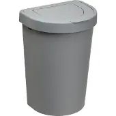 PLAST TEAM Vertriebs GmbH plast team Abfalleimer SEATTLE 25 Liter silber
