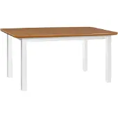 LeafDesign Esstisch Wenus 2, ausziehbar und klappbar, Buchenholz Eichenfurnier, 140-180x80x76 cm