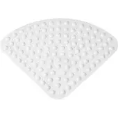 OEM Antibakterielle Antislip Badmat, weiß, 70x70cm